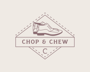 Shoe Repair - Classic Leather Shoes logo design