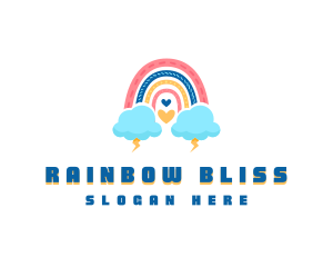 Creative Cloud Rainbow logo design