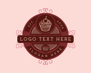 Baking - Cupcake Dessert Bakery logo design