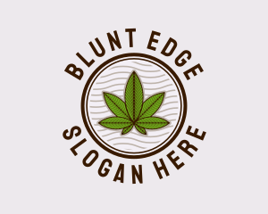 Medicinal Hemp Plant logo design