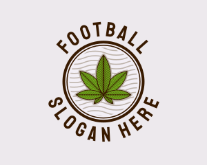 Marijuana - Medicinal Hemp Plant logo design