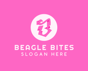 Pink Boutique Letter B logo design