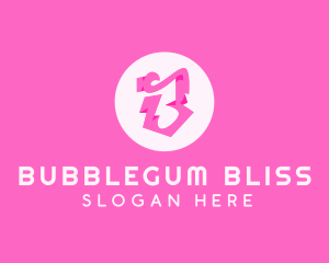 Pink Boutique Letter B logo design