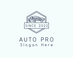 Sportscar Auto Racing logo design