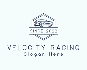 Sportscar Auto Racing logo design