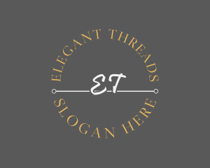 Elegant Fashion Boutique Studio logo design