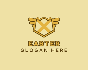 Sigil - Modern Cross Wings logo design