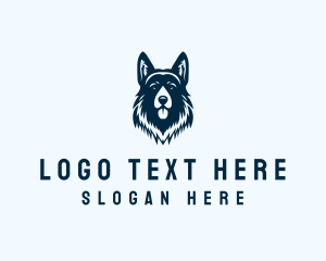 Police Dog - Canine Dog Veterinary logo design