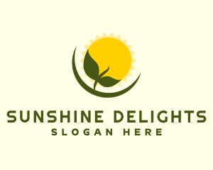 Sunshine - Sunshine Plant Seedling logo design