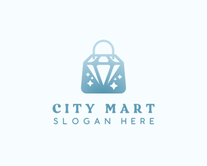 Department Store - Jeweler Shopping Bag logo design