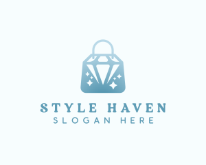 Jeweler Shopping Bag logo design