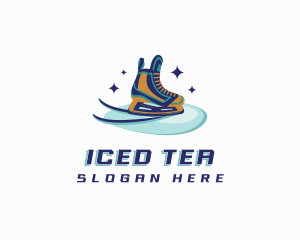 Ice Skate Shoes logo design