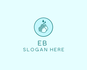 Clean Wash Hands logo design