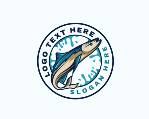 Nautical - Aquarium Ocean Fish logo design