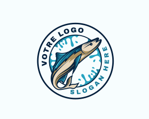 Seafood - Aquarium Ocean Fish logo design