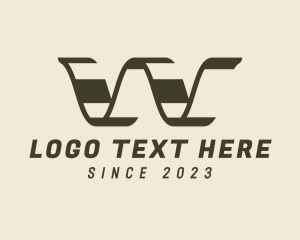 Letter W - Film Producer Letter W logo design