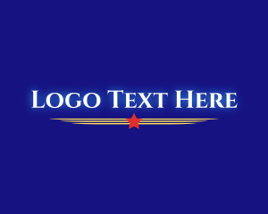Glowing - Glowing Military Veteran logo design