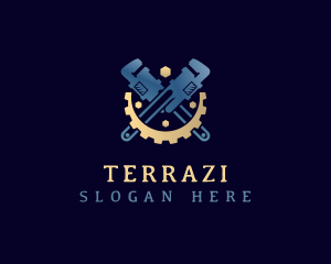 Wrench Tool Repair logo design