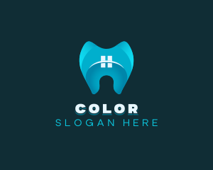 Dental braces Orthodontist Logo