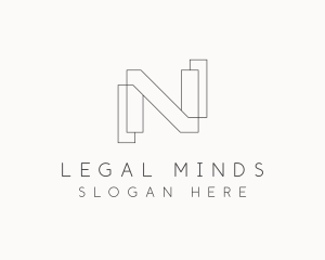 Jurist - Notary Legal Advice Firm logo design