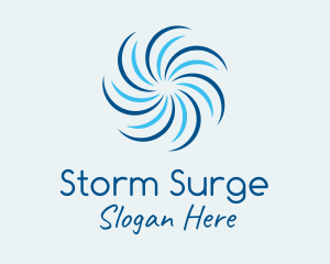Cyclone - Strong Cyclone Fan logo design