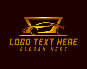 Racer - Premium Car Garage logo design