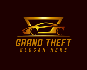 Premium Car Garage Logo