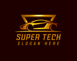 Premium Car Garage logo design