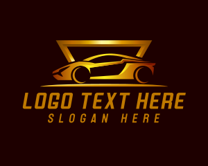 Premium Car Garage Logo