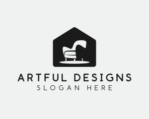 Chair Furniture Furnishing logo design