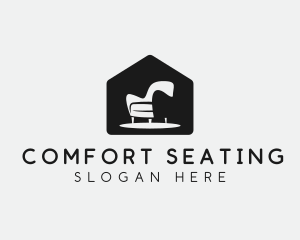 Chair Furniture Furnishing logo design