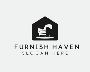 Chair Furniture Furnishing logo design