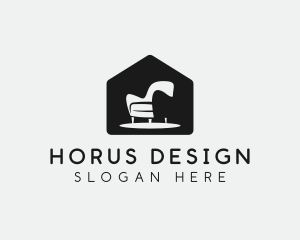 Chair Furniture Furnishing logo design