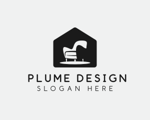 Chair Furniture Furnishing logo design