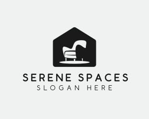 Chair Furniture Furnishing logo design