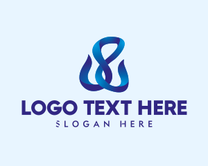 Ocean - Blue Hook Loop logo design