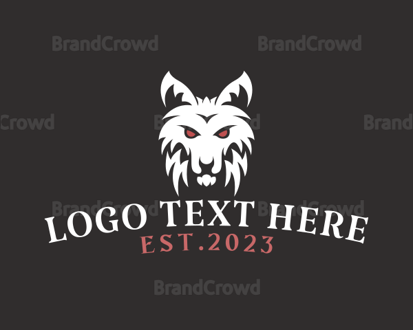 Wild Wolf Animal Logo