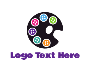 Button - Button Color Palette logo design