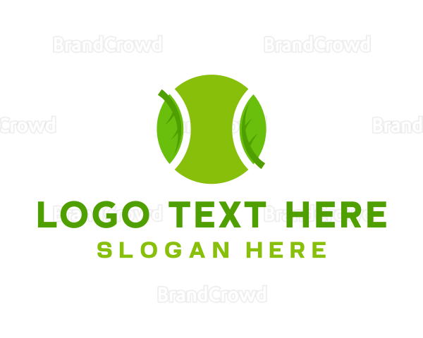 Eco Tennis Ball Logo