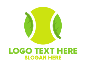 Tournament - Eco Friendly Tennis Ball logo design