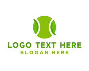 Tourney - Eco Tennis Ball logo design