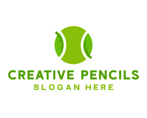 Eco Tennis Ball logo design