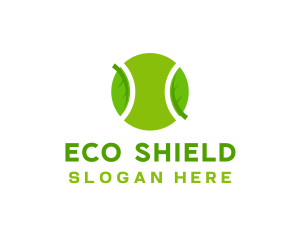 Eco Tennis Ball logo design