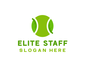 Eco Tennis Ball logo design