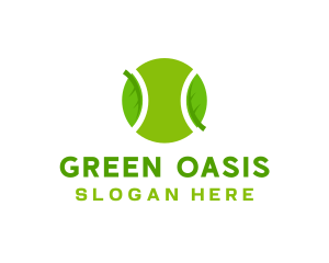 Eco Tennis Ball logo design