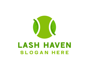 Eco Tennis Ball logo design