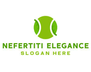 Eco Tennis Ball logo design