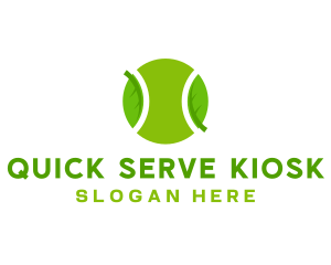 Eco Tennis Ball logo design