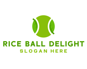 Eco Tennis Ball logo design