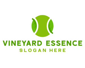 Eco Tennis Ball logo design